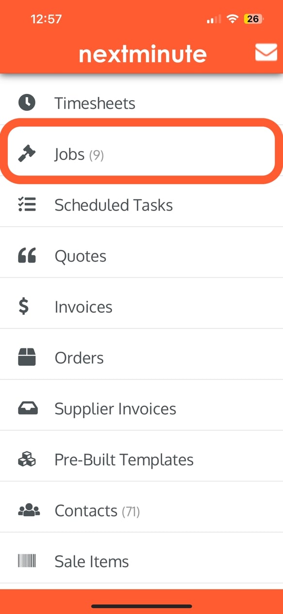 Addtime App Add time to Job and/or Task - Mobile